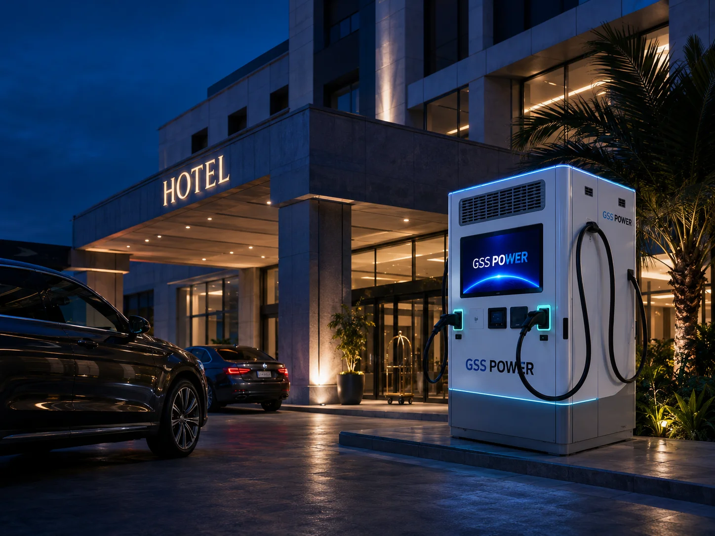 Puntos de recarga para hoteles